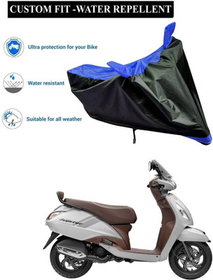CODOKI Waterproof Two Wheeler Cover for TVS(Jupiter classic, Blue)