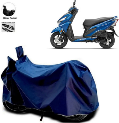AutoRash Two Wheeler Cover for Honda(Grazia, Blue)