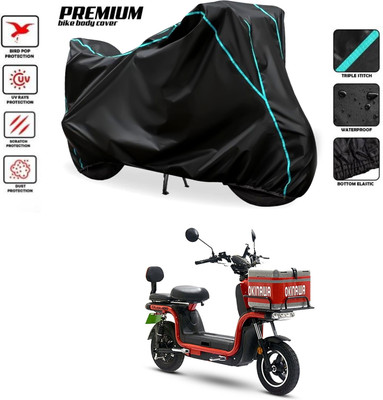 PAGORA Waterproof Two Wheeler Cover for Okinawa(Black)