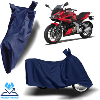 Autoinnovation Waterproof Two Wheeler Cover for Bajaj(Pulsar 250, Blue)