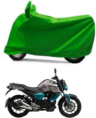 Furious3D Two Wheeler Cover for Yamaha(FZ S V3, Green)