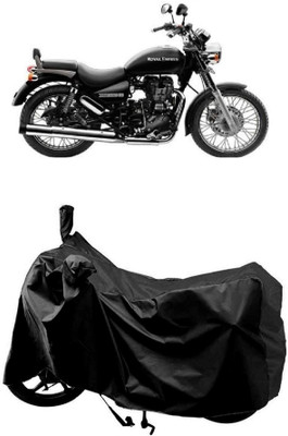 MMSSTAR Waterproof Two Wheeler Cover for Royal Enfield(Thunderbird 500, Black)