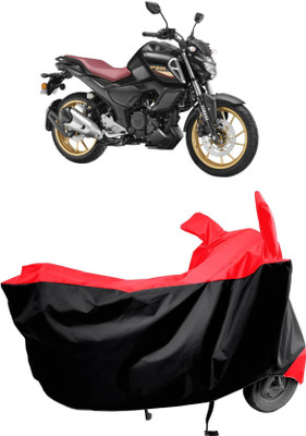 KEDIT Two Wheeler Cover for Yamaha(FZS-FI BS6, Red)