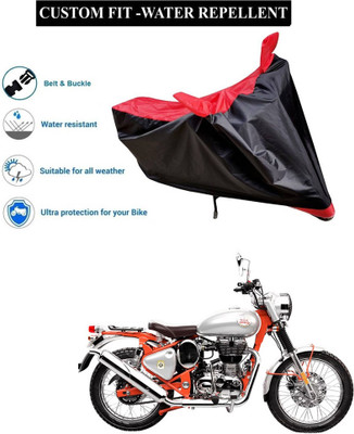 CODOKI Waterproof Two Wheeler Cover for Royal Enfield(Bullet Trials 500, Red)