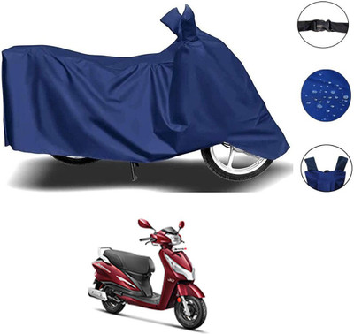 DeepShakshi AUTOMOTIVE Waterproof Two Wheeler Cover for Hero(Destini 125, Blue)