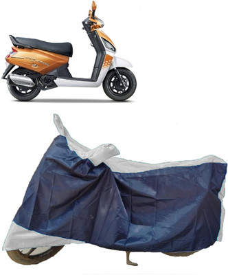 DIGGU Two Wheeler Cover for Mahindra(Gusto Electric, Multicolor)