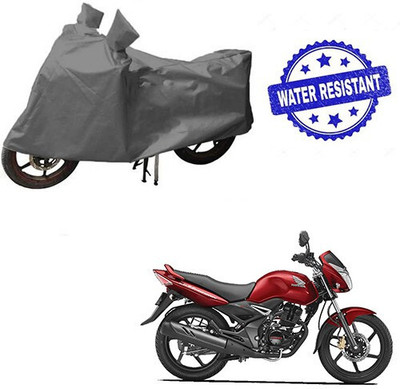 DeepShakshi AUTOMOTIVE Waterproof Two Wheeler Cover for Honda(CB Unicorn, Grey)