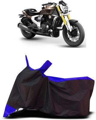 VESMEI Two Wheeler Cover for TVS(Zeppelin BS6, Blue)