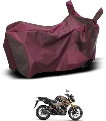 PAGORA Waterproof Two Wheeler Cover for Hero(Motocorp Xtreme 160 R, Maroon)