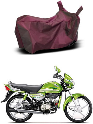 MMSSTAR Waterproof Two Wheeler Cover for Hero(HF Deluxe Eco, Maroon)