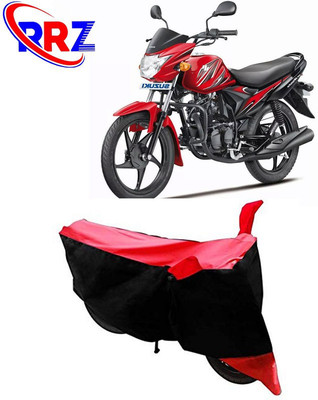 AutoGalaxy Waterproof Two Wheeler Cover for Suzuki(Hayate, Black, Red)
