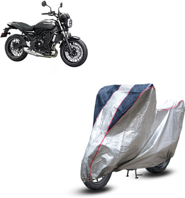 GGK RANTAL Waterproof Two Wheeler Cover for Kawasaki(Z650 BS6, Multicolor)