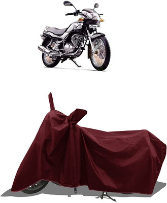 KEDIT Two Wheeler Cover for TVS(Fiero F2, Maroon)