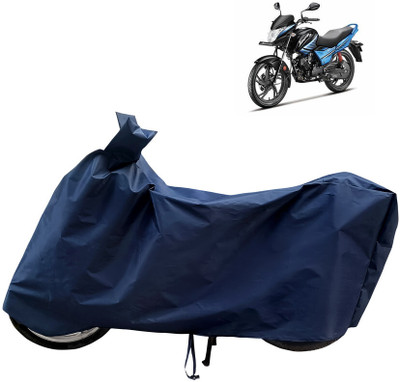 Horseyaart Waterproof Two Wheeler Cover for Hero(Ignitor, Blue)