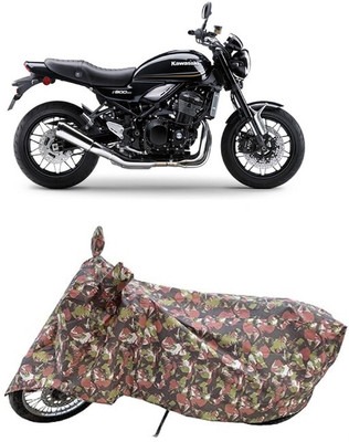 Coxtor Waterproof Two Wheeler Cover for Kawasaki(Z900RS BS6, Multicolor)