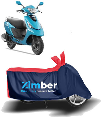 APNEK Two Wheeler Cover for TVS(Zest, Red, Blue)