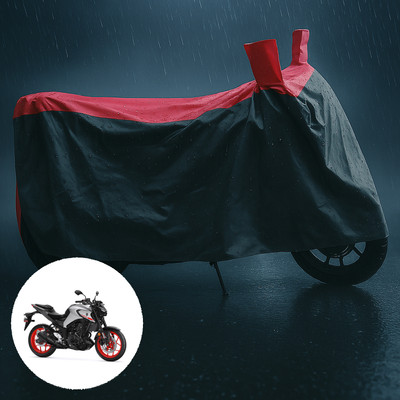 CODOKI Waterproof Two Wheeler Cover for Yamaha(MT-03, Grey, Red)