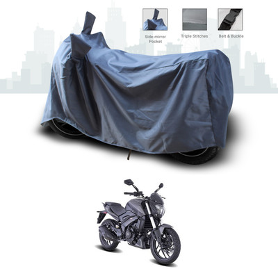 ANTHUB Waterproof Two Wheeler Cover for Bajaj(Dominar 250, Grey)