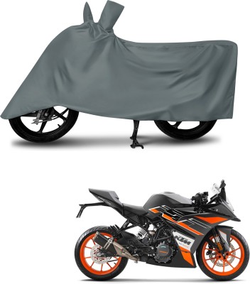 aosis Waterproof Two Wheeler Cover for KTM(RC 125, Grey)