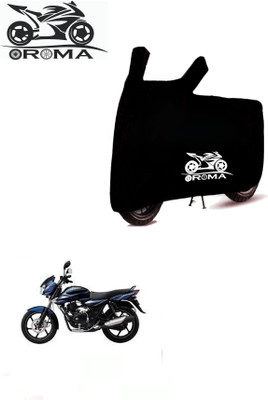 AutoRash Waterproof Two Wheeler Cover for Bajaj(Discover 135, Black)