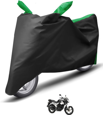 Caronix Waterproof Two Wheeler Cover for Yamaha(SZ R, Green)