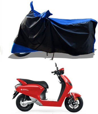 DeepShakshi AUTOMOTIVE Waterproof Two Wheeler Cover for Hero(Infinity E1, Blue)