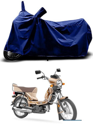 VESMEI Two Wheeler Cover for TVS(XL 100 Comfort BS6, Blue)