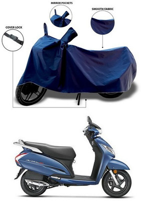 SEBONGO Waterproof Two Wheeler Cover for Honda(Activa 125, Blue)