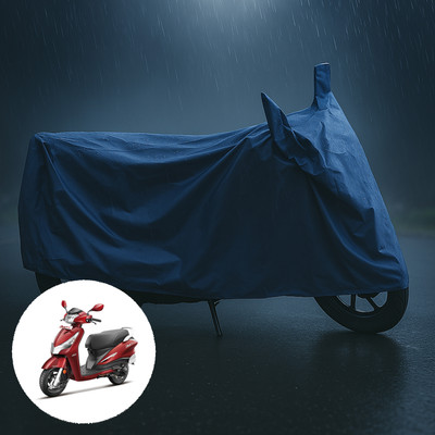 CODOKI Waterproof Two Wheeler Cover for Hero(Duet 125CC, Blue)