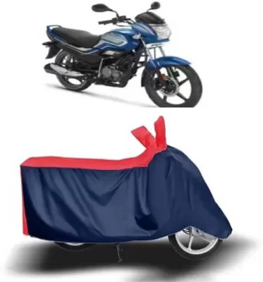 Vheelocityin Two Wheeler Cover for Hero(Super Splendor, Blue, Red)