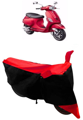 KEDIT Two Wheeler Cover for Piaggio(Vespa SXL, Red)