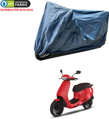PAGORA Waterproof Two Wheeler Cover for Ola(Blue)