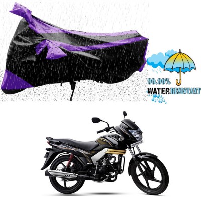 AutoTiger Two Wheeler Cover for Mahindra(Centuro, Black, Blue)