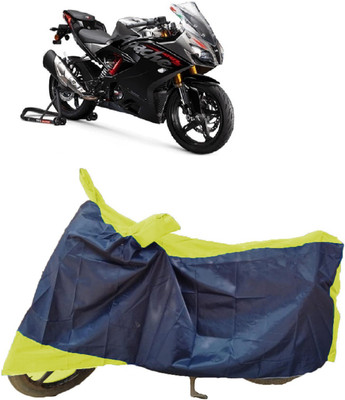 AutoKick Two Wheeler Cover for TVS(Apache RR 310, Multicolor)