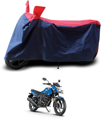 AASHTIK MART Two Wheeler Cover for Honda(CB Unicorn, Red, Blue)