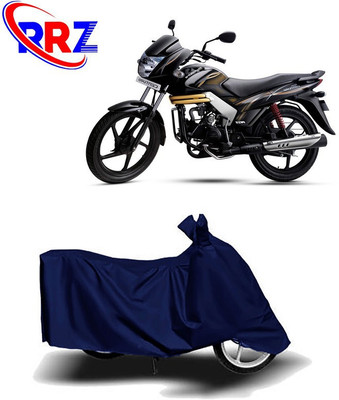 RRZ Two Wheeler Cover for Mahindra(Centuro, Blue)