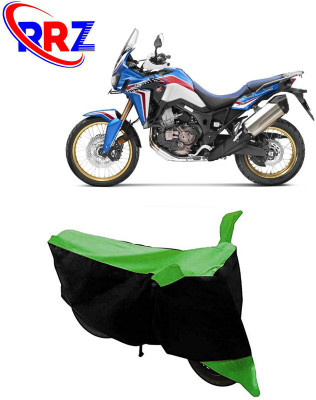 RRZ Waterproof Two Wheeler Cover for Honda(Africa Twin, Black, Green)