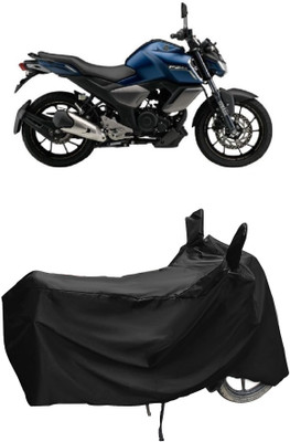 Autoprime Two Wheeler Cover for Yamaha(FZ-S Fi Version 3.0, Black)