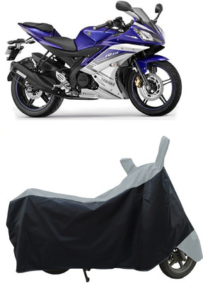 Coxtor Waterproof Two Wheeler Cover for Yamaha(YZF-R15 V2 BS6, Grey)