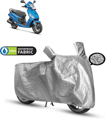 CODOKI Waterproof Two Wheeler Cover for Hero(Dash, Silver)