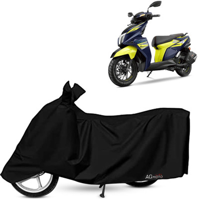 AG MOTO Two Wheeler Cover for TVS(NTORQ, Black)