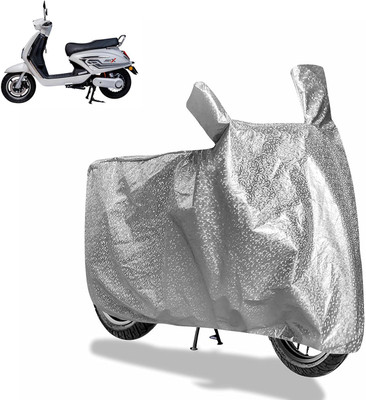 aksmit Waterproof Two Wheeler Cover for Universal For Bike(Silver)