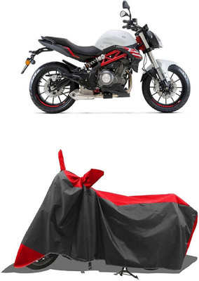 SUGASHRI Waterproof Two Wheeler Cover for Benelli(302 S, Red, Black)