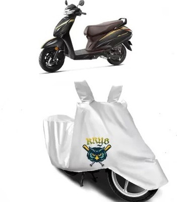 AutoGalaxy Waterproof Two Wheeler Cover for Universal For Bike(Activa, Silver)