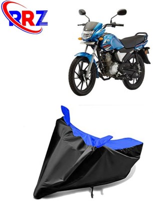 RRZ Waterproof Two Wheeler Cover for Yamaha(Saluto RX, Black, Blue)