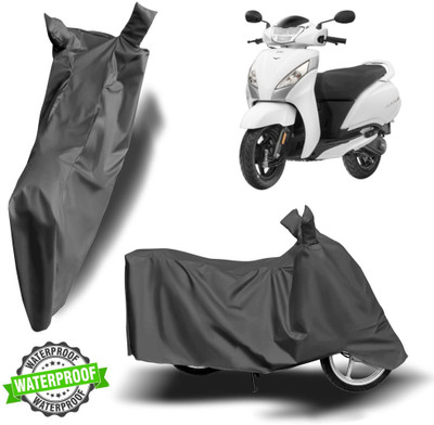 NG Auto Front Waterproof Two Wheeler Cover for TVS(Jupiter 125, Grey)