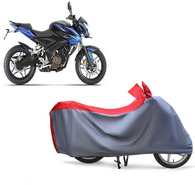 EGAL Waterproof Two Wheeler Cover for Bajaj(Pulsar 200NS FI BS6, Red)