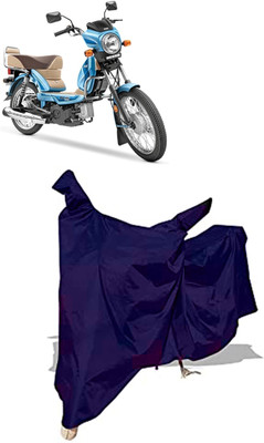 Amexride Two Wheeler Cover for TVS(XL 100 Comfort BS6, Blue)