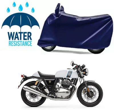 Furious3D Two Wheeler Cover for Royal Enfield(Continental GT, Blue)