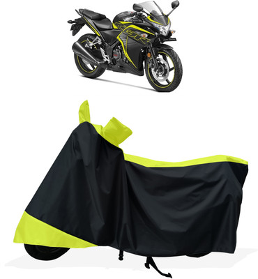 Tricway Two Wheeler Cover for Honda(CBR 250R, Yellow)